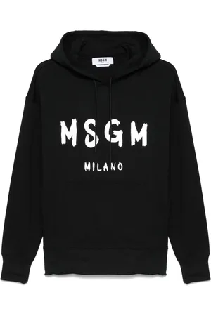 Msgm Hoodie con logo estampado