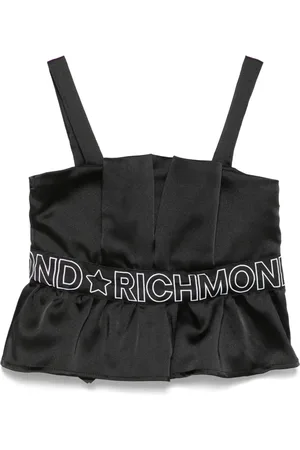 John Richmond Top con banda del logo