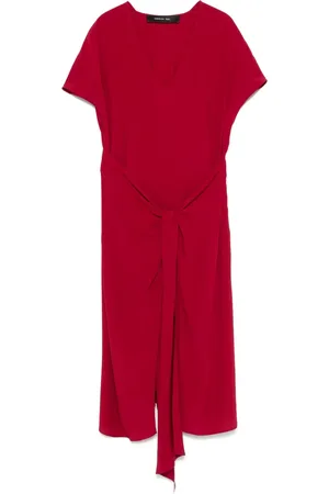 FEDERICA TOSI Vestido midi con detalle de nudo