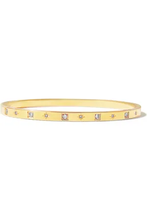Hzmer Jewelry Brazalete con detalles de strass