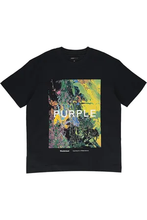 Purple Brand Playera "Black" con estampado gráfico