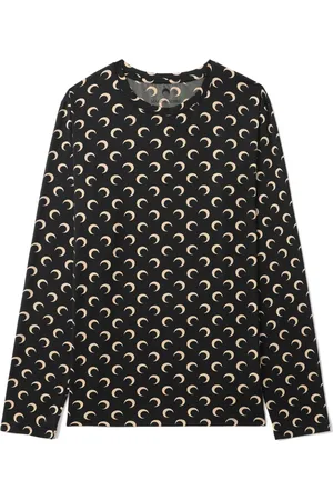 Marine Serre Playera con estampado Moon