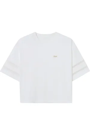 Claudie Pierlot Playera con aplique del logo