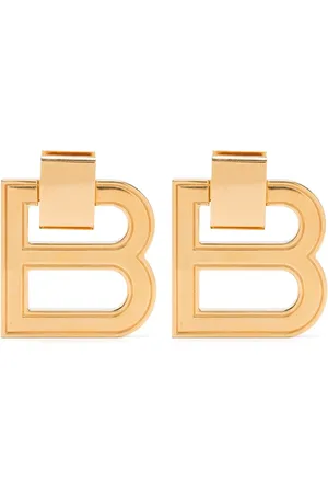 Balenciaga Aretes XL Logo