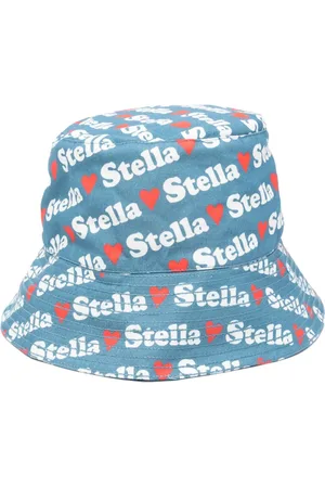 Stella McCartney Gorro de pescador con motivo del logo
