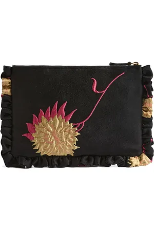 La DoubleJ Bolsa de mano con motivo floral