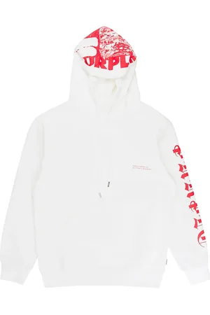 Purple Brand Hoodie con logo estampado