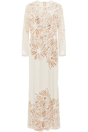 Elie saab Vestido largo bordado