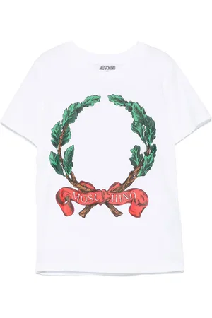 Moschino Playera con logo estampado
