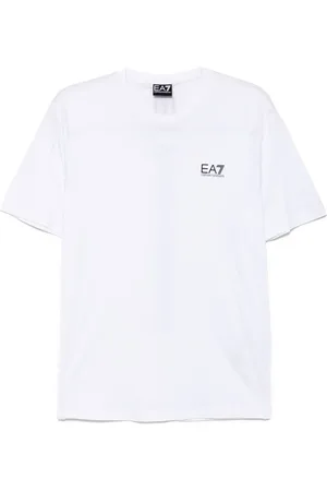 EA7 Playera con logo estampado