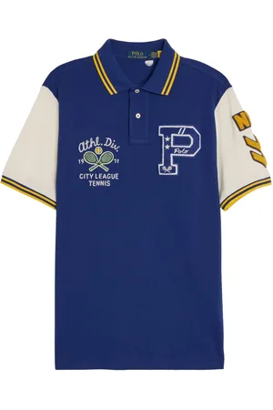 Ralph Lauren Playera tipo polo Mesh Varsity Tenis