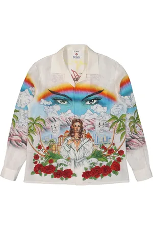 Casablanca Camisa con estampado gráfico
