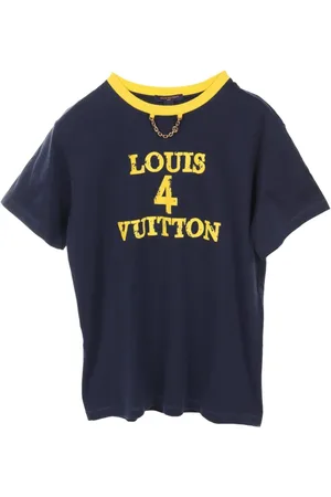 LOUIS VUITTON Playera con logo estampado 2010