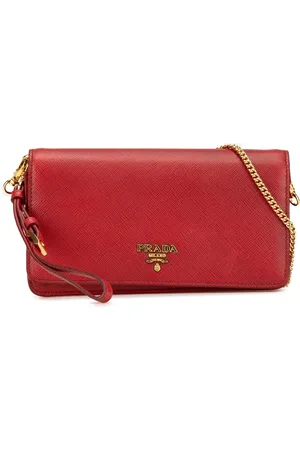 Prada 2013-2024 Saffiano Wallet On Chain crossbody bag