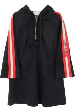 Gucci Vestido con franja del logo 2010