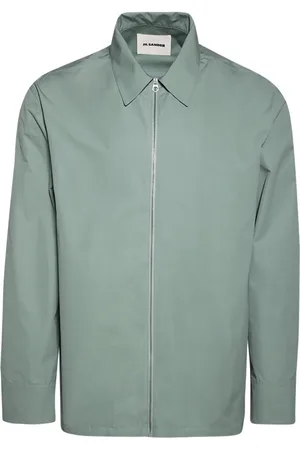Jil Sander Sobrecamisa de algodón