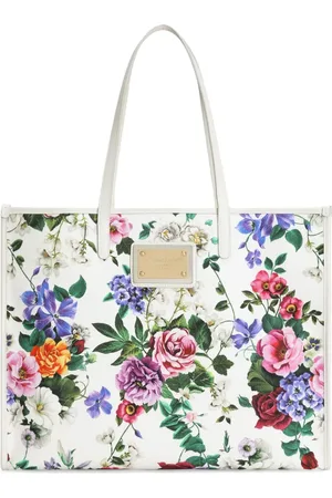 Dolce & Gabbana Bolsa de hombro grande con estampado floral