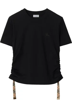 Burberry Playera fruncida de algodón