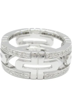 Bvlgari Anillo Parentesi en oro blanco de 18kt con diamantes 2010 pre-owned