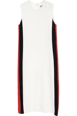 Burberry 2000s stripe-detailing dress