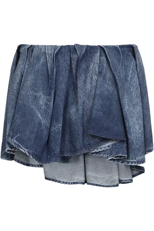 Diesel Falda de mezclilla asimétrica