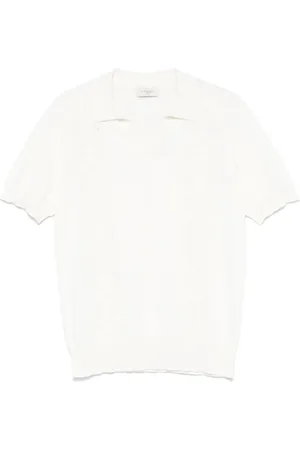 Piacenza Cashmere Playera de tejido calado