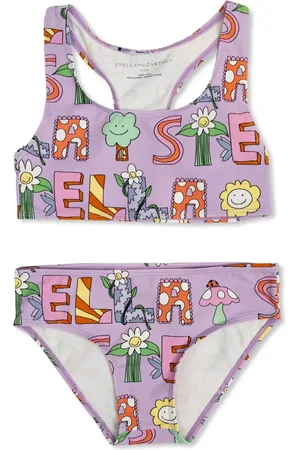 Stella McCartney Bikini con logo estampado
