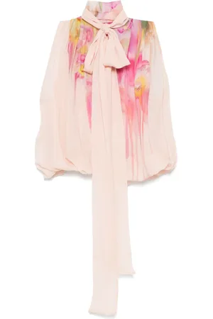 BLUMARINE Blusa con estampado floral