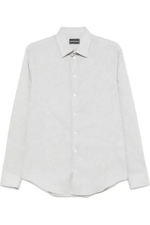 Emporio Armani Camisa con logo bordado
