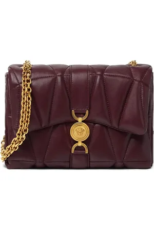 VERSACE Bolsa de hombro Kleio capitonado