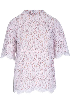Michael Kors Top con encaje floral