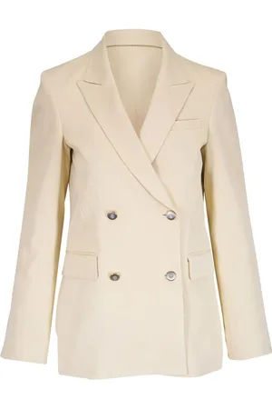 TWP Blazer con doble botonadura