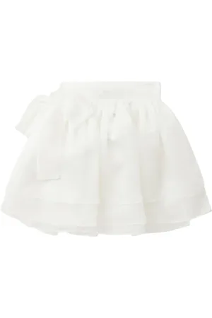 KIMHEKIM Falda corta con detalle de moño