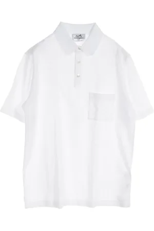 Hermès Playera tipo polo H bordada 2020