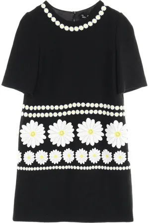 Dolce & Gabbana Vestido midi bordado 2010