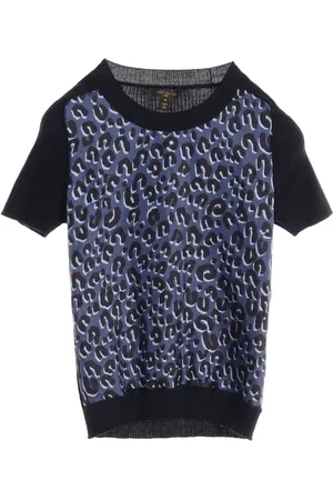 LOUIS VUITTON Playera con estampado de leopardo 2010