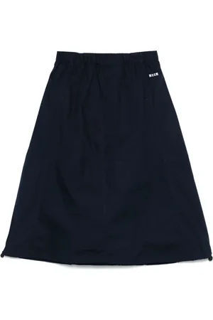 Msgm Falda de popelina