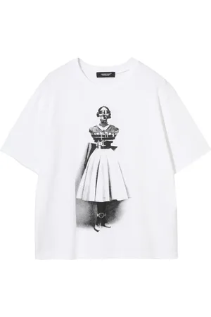 UNDERCOVER Playera con ilustración estampada