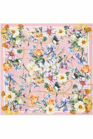 Dolce & Gabbana Mascada con estampado floral