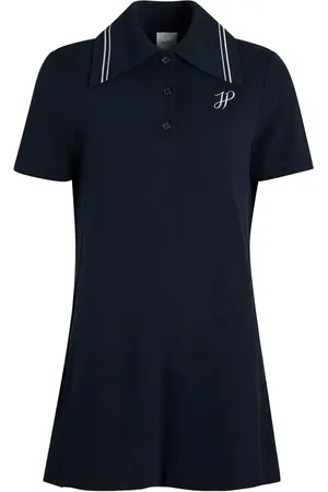 Patou Vestido tipo polo con logo bordado