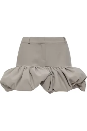 COPERNI Gathered-hem tailored skirt