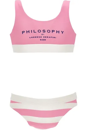 PHILOSOPHY DI LORENZO SERAFINI Bikini con logo estampado