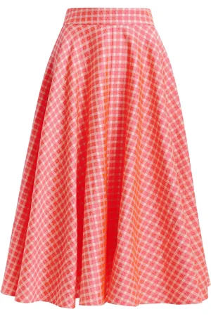 Essentiel Antwerp Checked skirt