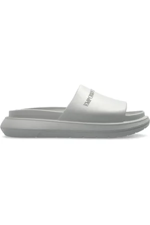Emporio Armani Logo-embossed slides