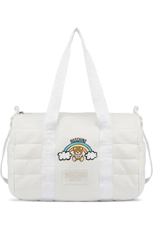 Moschino Pañalera con logo estampado