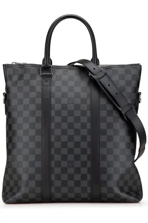 LOUIS VUITTON 2019 Damier Graphite Anton Tote satchel