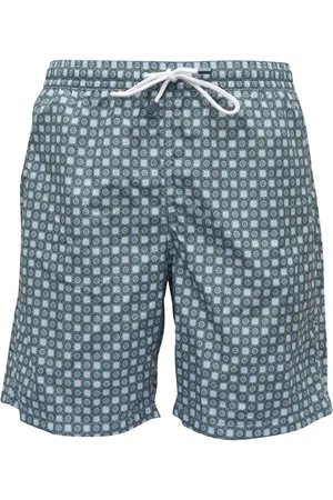FEDELI Shorts de playa estampados