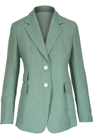 AKRIS Blazer con motivo de cuadros