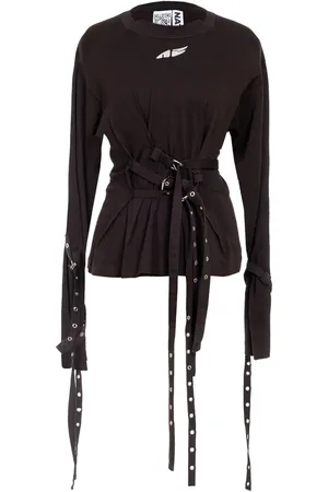 Natasha Zinko Top con tiras