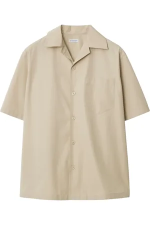 Burberry Camisa con logo bordado